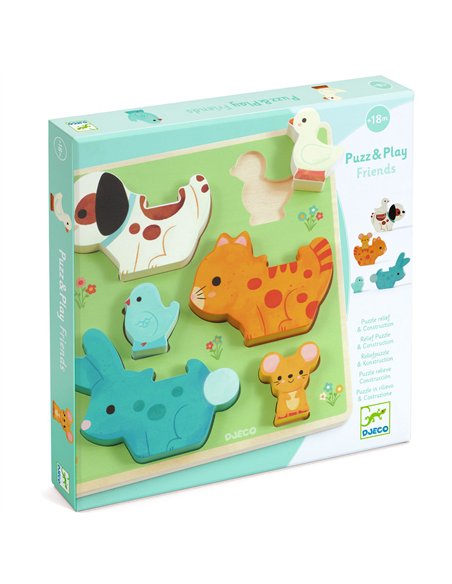 Puzz & Play Friends - Djeco