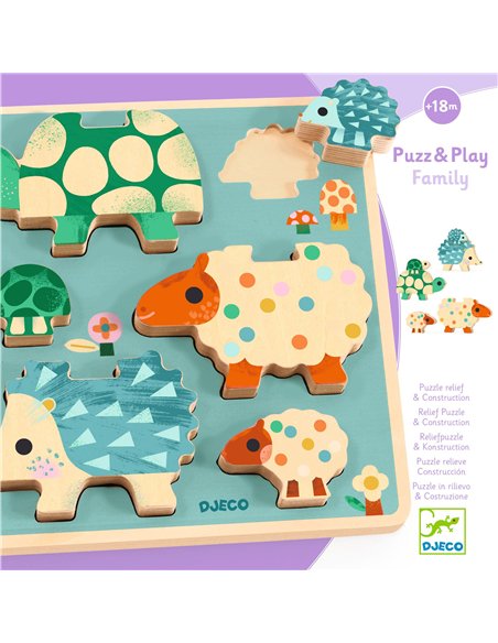 Puzz & Play Family - Djeco