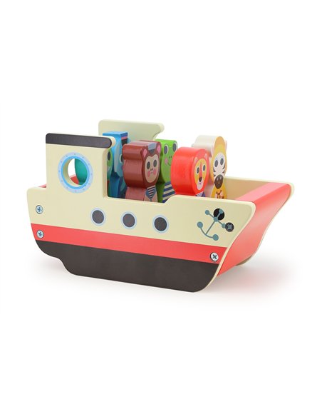 Bateau sonore en bois Ingela P. Arrhenius - Vilac