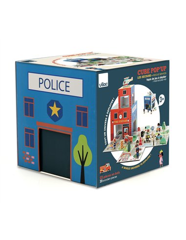 Cube pop’up les secours - Ingela P. Arrhenius - Vilac