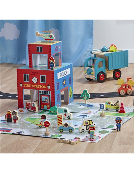 Cube pop’up les secours - Ingela P. Arrhenius - Vilac
