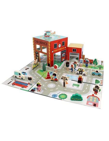 Cube pop’up les secours - Ingela P. Arrhenius - Vilac