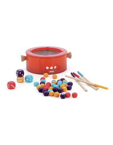 Jeu de fondue magnétique – Jeu d’adresse et de rapidité - Vilac
