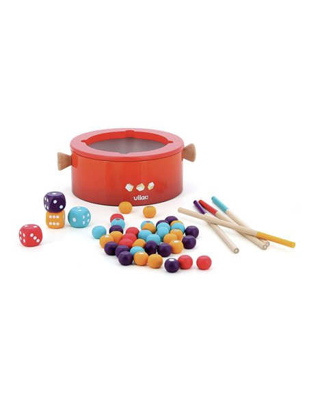 Jeu de fondue magnétique – Jeu d’adresse et de rapidité - Vilac
