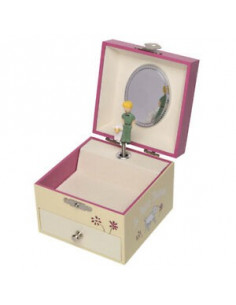 Coffret Musique Cube Le Petit Prince - Rose - Figurine Petit 2