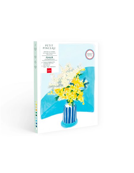 Coffret peinture au numéro - Mimosa - La petite épicerie