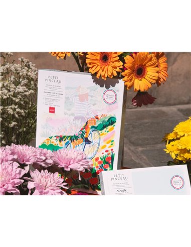 Coffret peinture au numéro - Promenade près de l'Océan - La petite épicerie