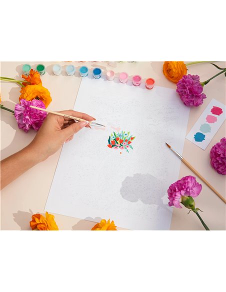 Coffret peinture au numéro - Promenade près de l'Océan - La petite épicerie