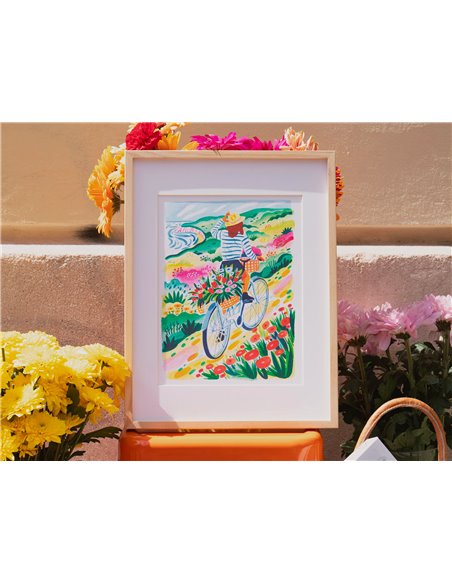 Coffret peinture au numéro - Promenade près de l'Océan - La petite épicerie