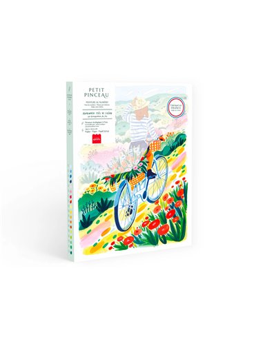 Coffret peinture au numéro - Promenade près de l'Océan - La petite épicerie