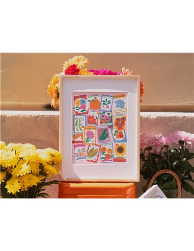 Coffret peinture au numéro - Seed Packets - La petite épicerie