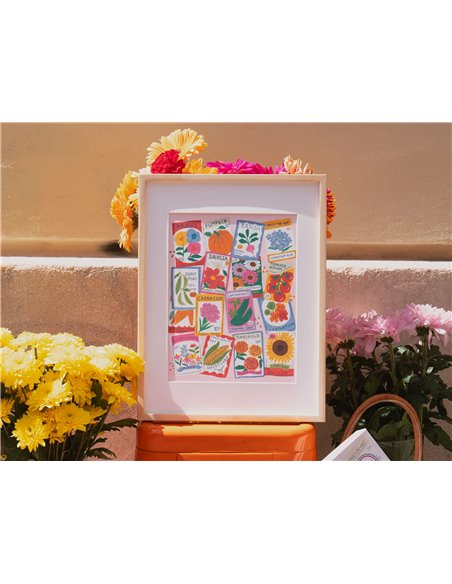 Coffret peinture au numéro - Seed Packets - La petite épicerie