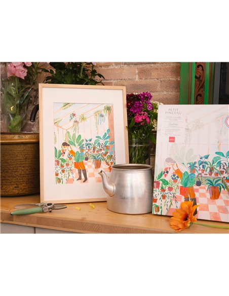 Coffret peinture au numéro - Greenhouse - La petite épicerie