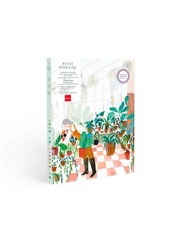 Coffret peinture au numéro - Greenhouse - La petite épicerie