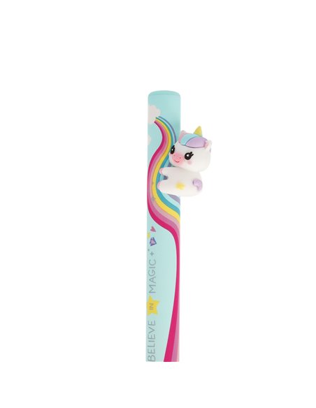 Free hugs - stylo à bille rétractable - unicorn - legami