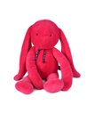 Lapin Méloé 56cm - fuchsia peps - Mailou