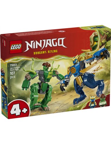LEGO NINJAGO 71853 LE COMBAT DU ROBOT DRAGON DE JAY