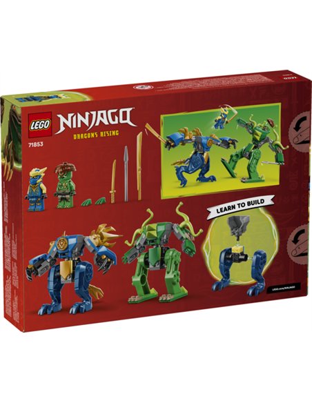 LEGO NINJAGO 71853 LE COMBAT DU ROBOT DRAGON DE JAY