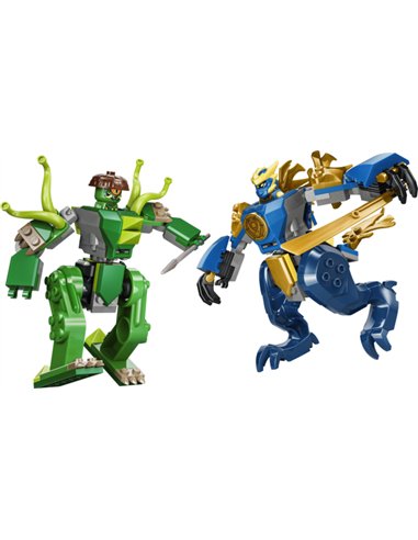 LEGO NINJAGO 71853 LE COMBAT DU ROBOT DRAGON DE JAY