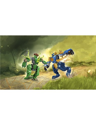 LEGO NINJAGO 71853 LE COMBAT DU ROBOT DRAGON DE JAY