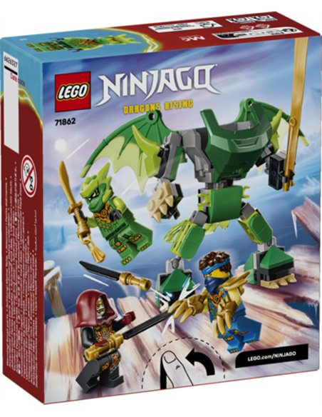 LEGO NINJAGO 71862 PACK DE COMBAT LE ROBOT DRAGON DE LLOYD