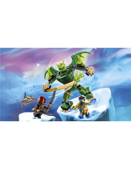 LEGO NINJAGO 71862 PACK DE COMBAT LE ROBOT DRAGON DE LLOYD