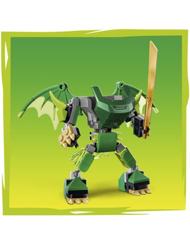 LEGO NINJAGO 71862 PACK DE COMBAT LE ROBOT DRAGON DE LLOYD