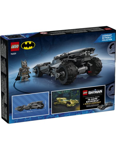 LEGO DC COMICS SUPER HEROES 76331 LA BATMOBILE DE BATMAN V SUPERMAN