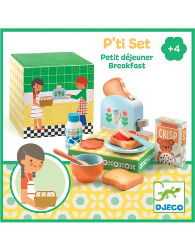 IMITATION - P'TI SET Petit déjeuner -Djeco