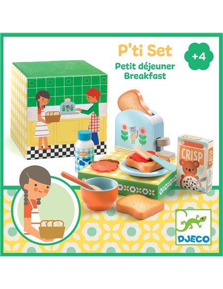 IMITATION - P'TI SET Petit déjeuner -Djeco