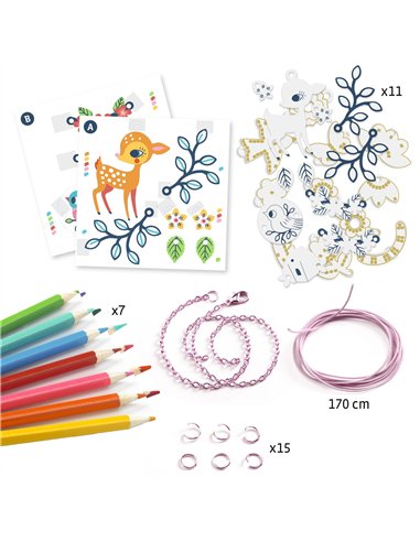 DIY do it yourself - Le faon et l'oiseau - Djeco