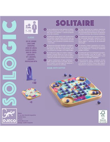 SOLOGIC - Solitaire - Djeco