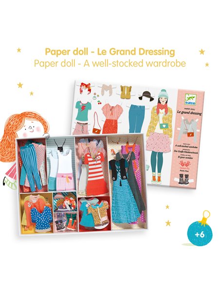 ACTIVITES PAPIER - Le grand dressing - Djeco