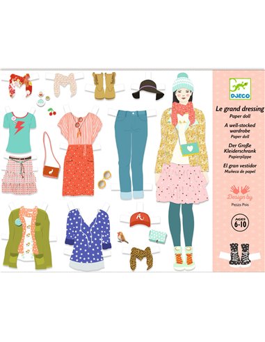 ACTIVITES PAPIER - Le grand dressing - Djeco