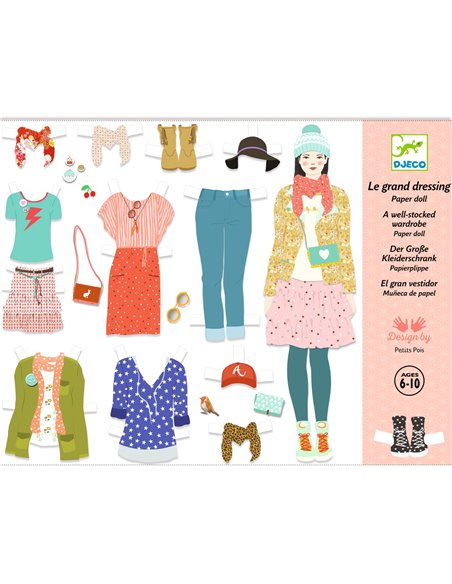 ACTIVITES PAPIER - Le grand dressing - Djeco