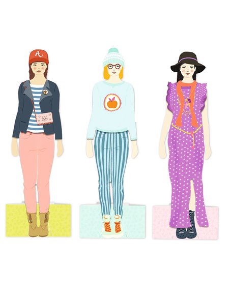 ACTIVITES PAPIER - Le grand dressing - Djeco