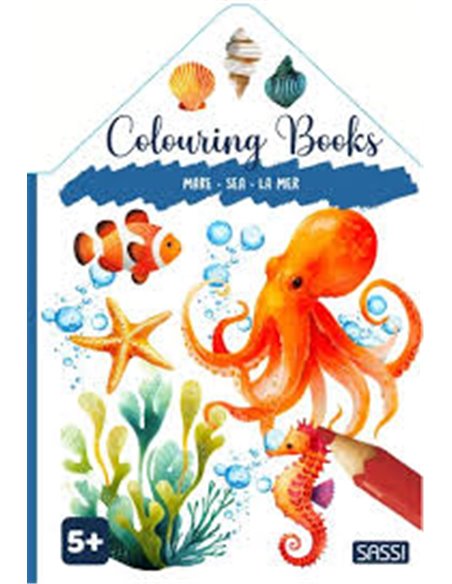 Colouring books - la mer - Sassi