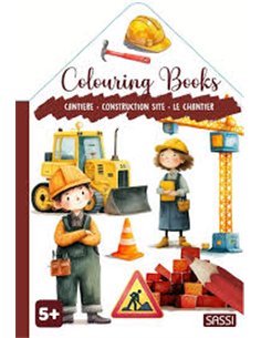 Colouring books - Le chantier - Sassi