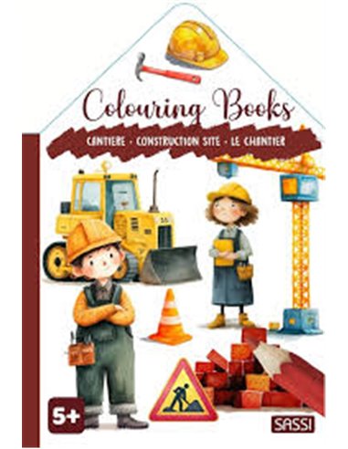 Colouring books - Le chantier - Sassi