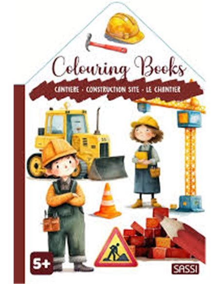 Colouring books - Le chantier - Sassi