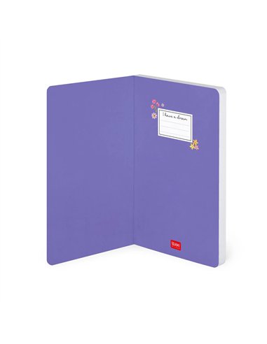 PHOTO NOTEBOOK - CARNET LIGNÉ - FLOWERS - Legami