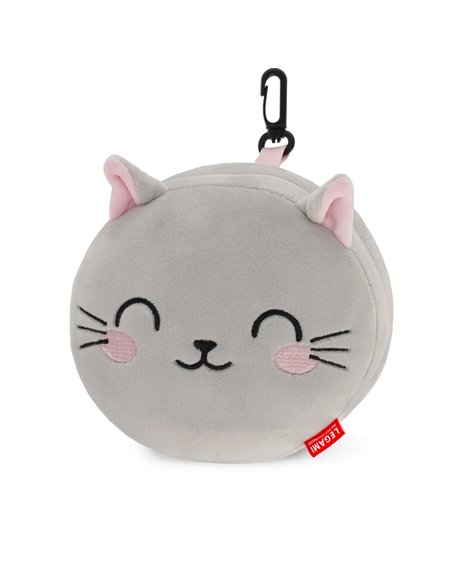 Coussin de Voyage avec Masque de Sommeil Kitty - My Travel Buddy - LEGAMI