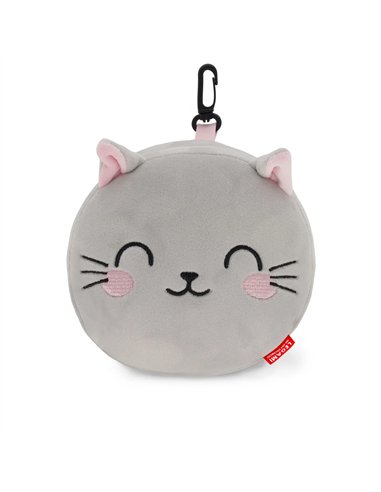 Coussin de Voyage avec Masque de Sommeil Kitty - My Travel Buddy - LEGAMI