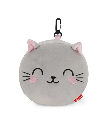Coussin de Voyage avec Masque de Sommeil Kitty - My Travel Buddy - LEGAMI