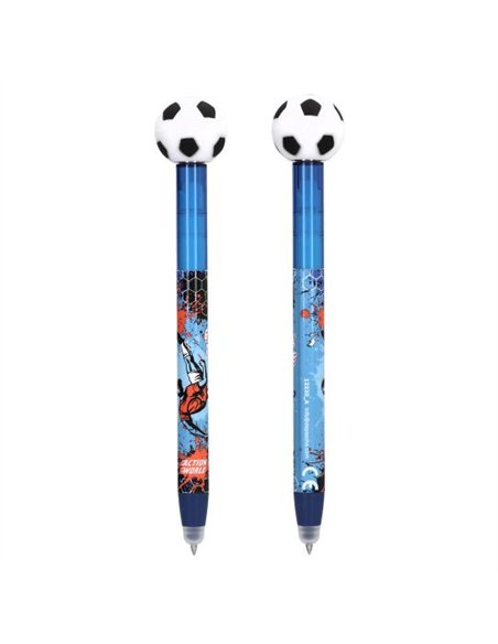 Action World Stylo gel effaçable Football