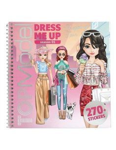 TOPModel Dress Me Up Stickerbook Shopping Tour