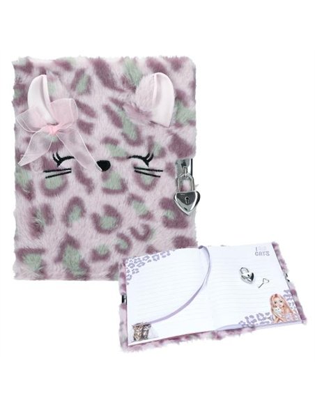 TOPModel Journal intime COSY CAT lilas