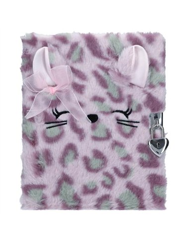 TOPModel Journal intime COSY CAT lilas