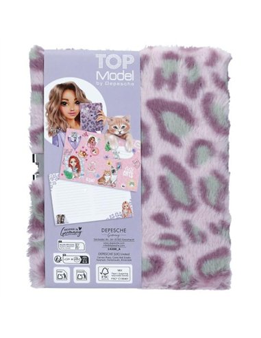 TOPModel Journal intime COSY CAT lilas