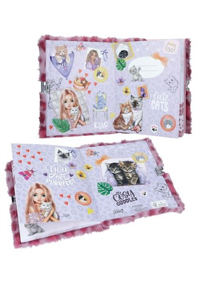 TOPModel Journal intime COSY CAT rose